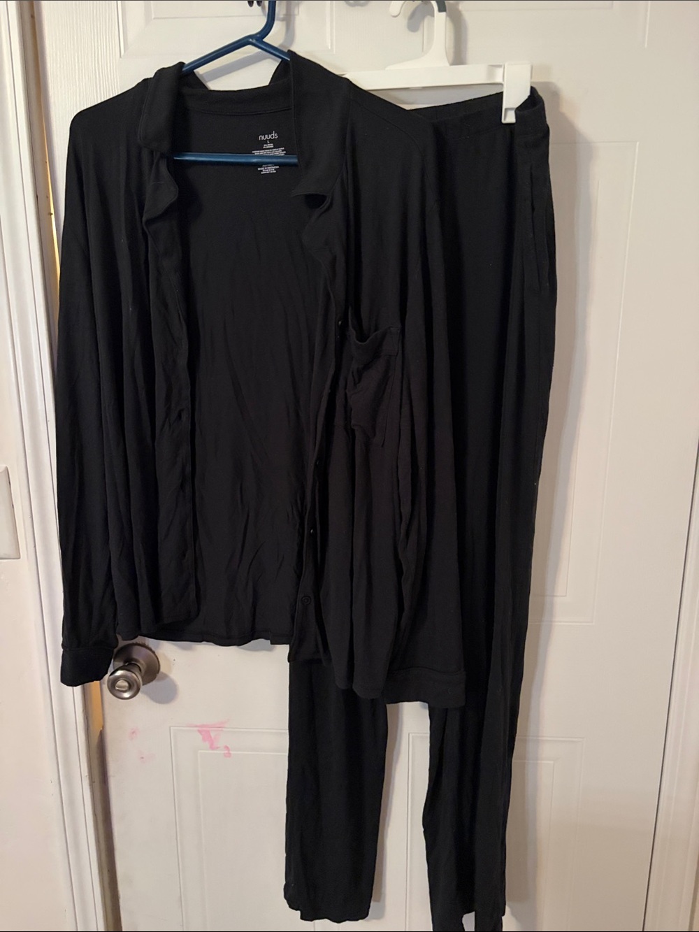 Nuuds Black Pajama Set